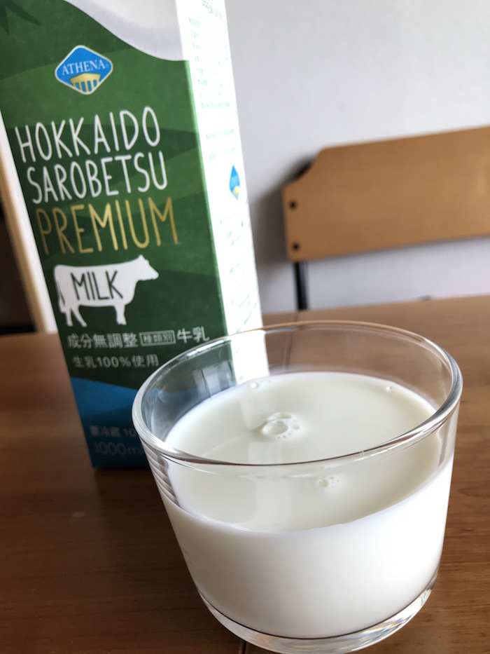 サロベツプレミアムミルク詳細